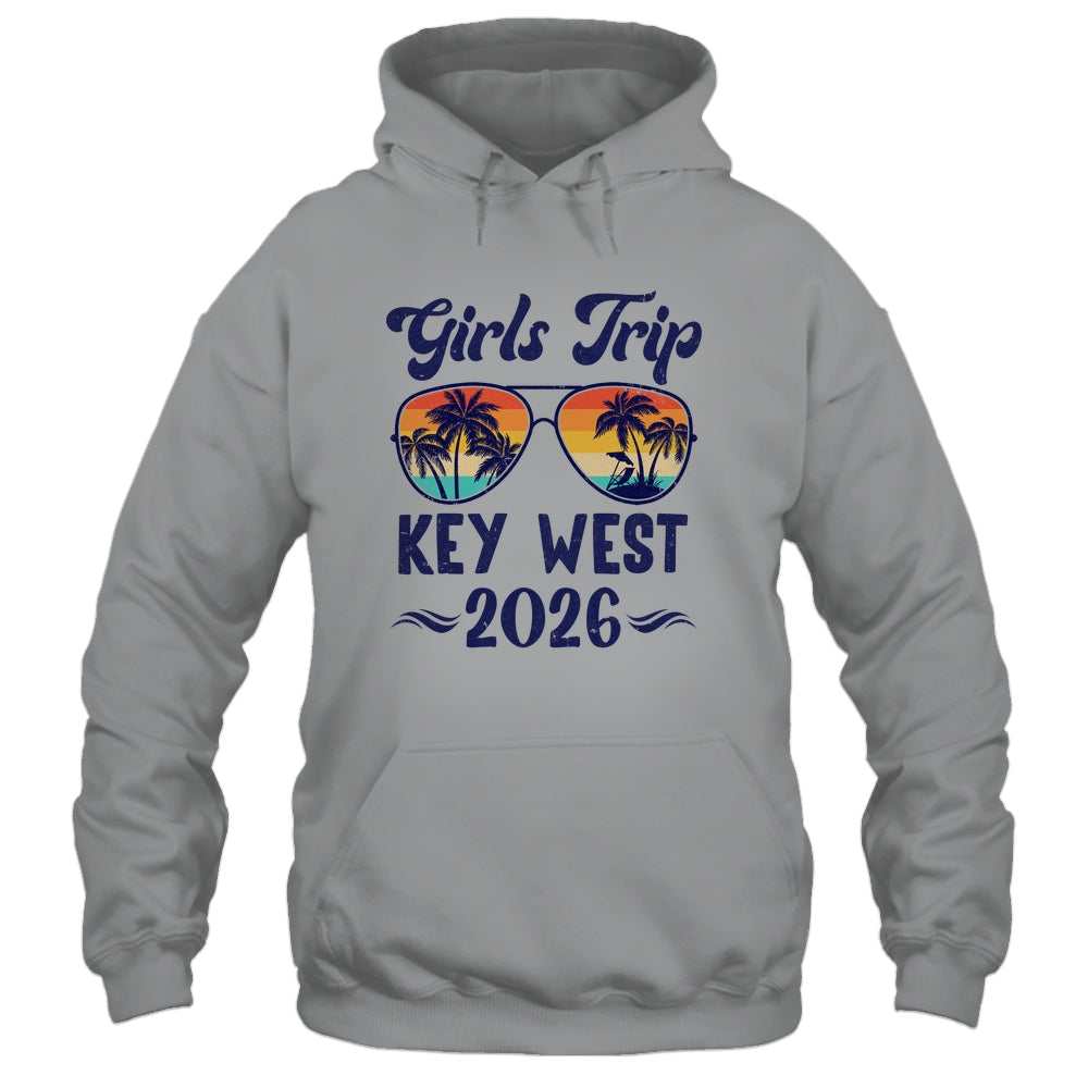 Key West Girls Trip Beach Vacation 2026 Matching Group Shirt & Tank Top | teecentury