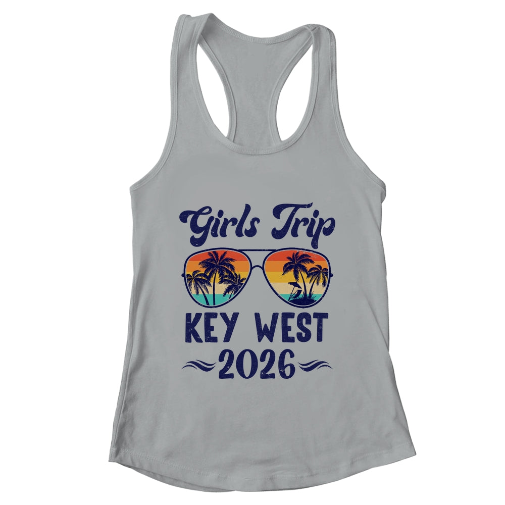 Key West Girls Trip Beach Vacation 2026 Matching Group Shirt & Tank Top | teecentury