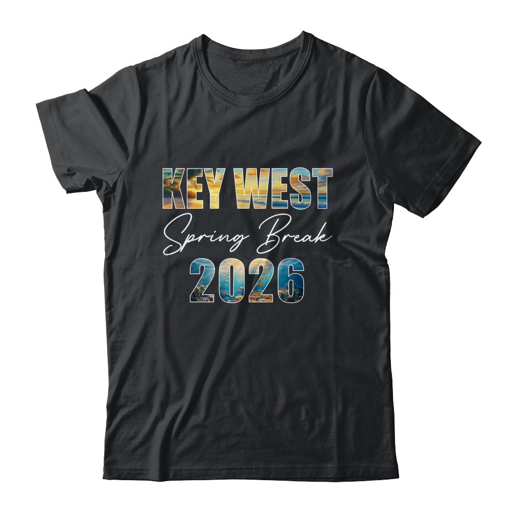 Key West Spring Break 2026 Summer Vacation Beach Shirt & Tank Top | teecentury