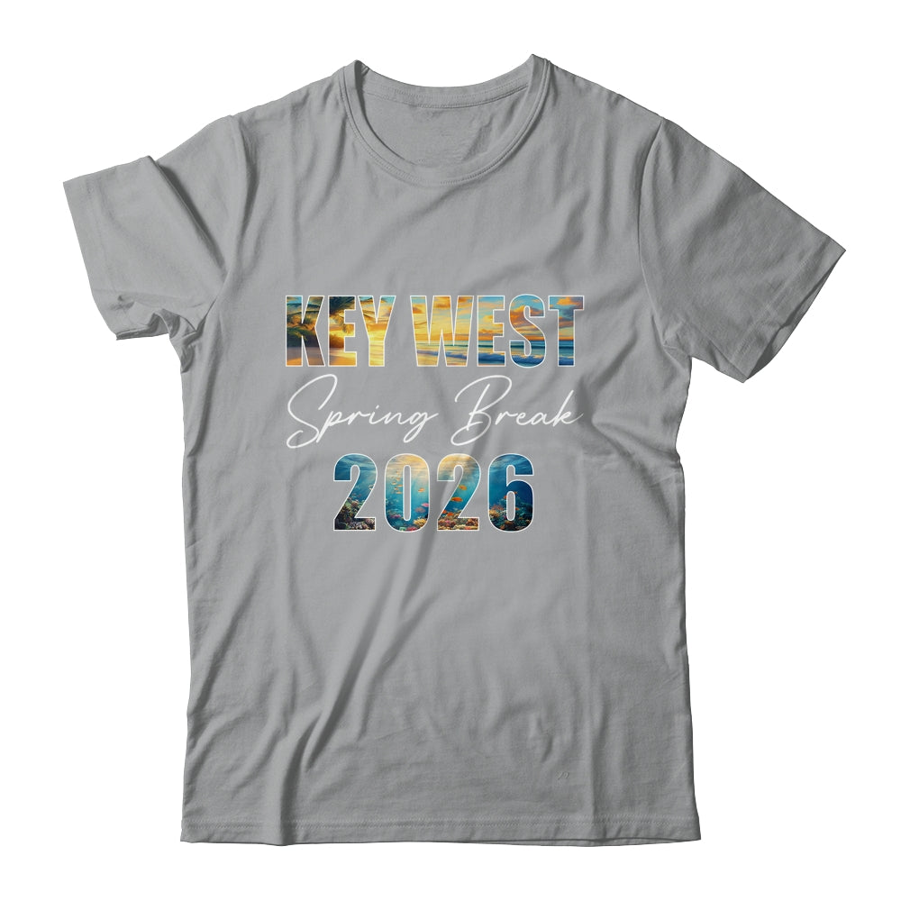 Key West Spring Break 2026 Summer Vacation Beach Shirt & Tank Top | teecentury