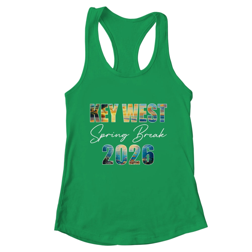 Key West Spring Break 2026 Summer Vacation Beach Shirt & Tank Top | teecentury