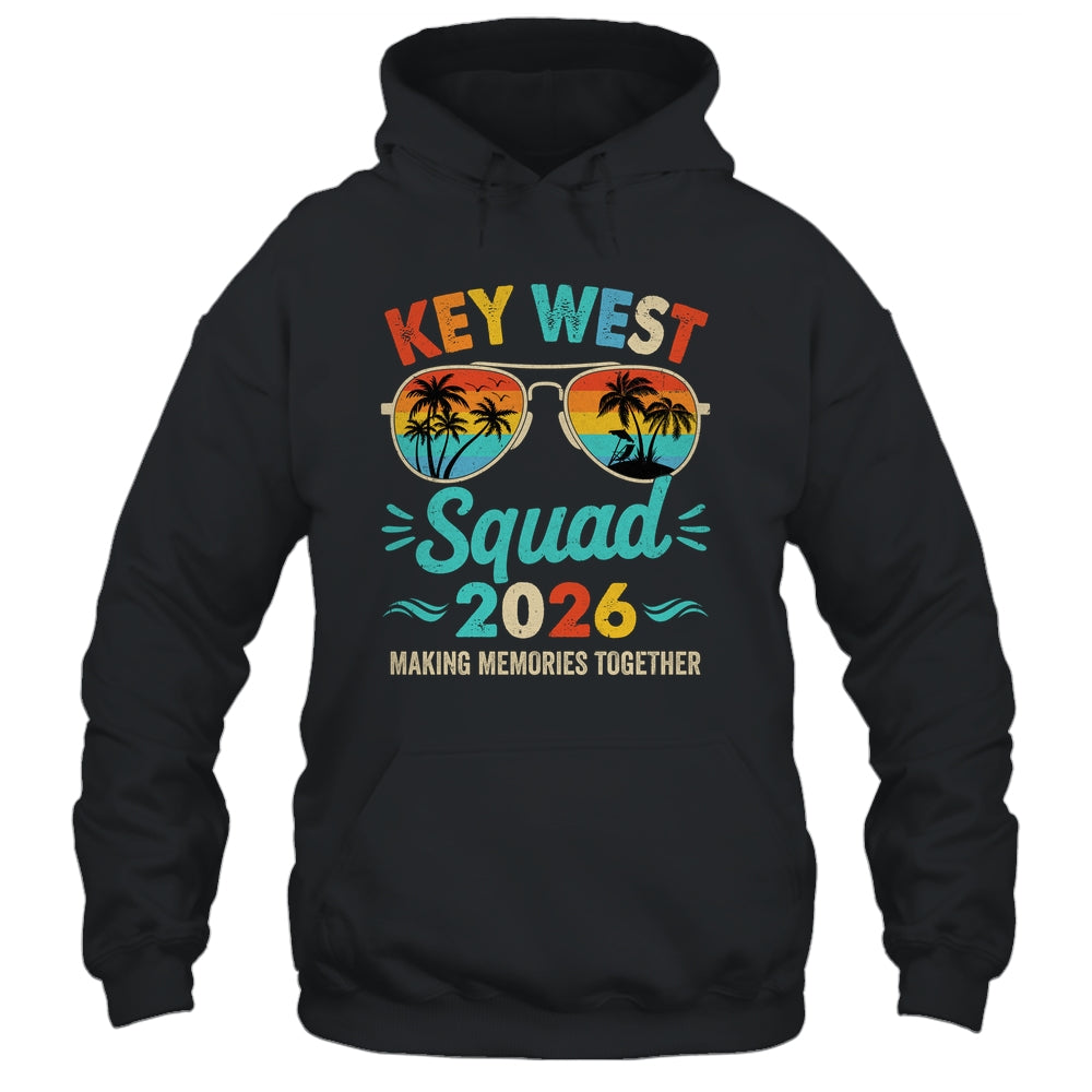 Key West Squad 2026 Vacation Friends Family Matching Group Shirt & Tank Top | teecentury