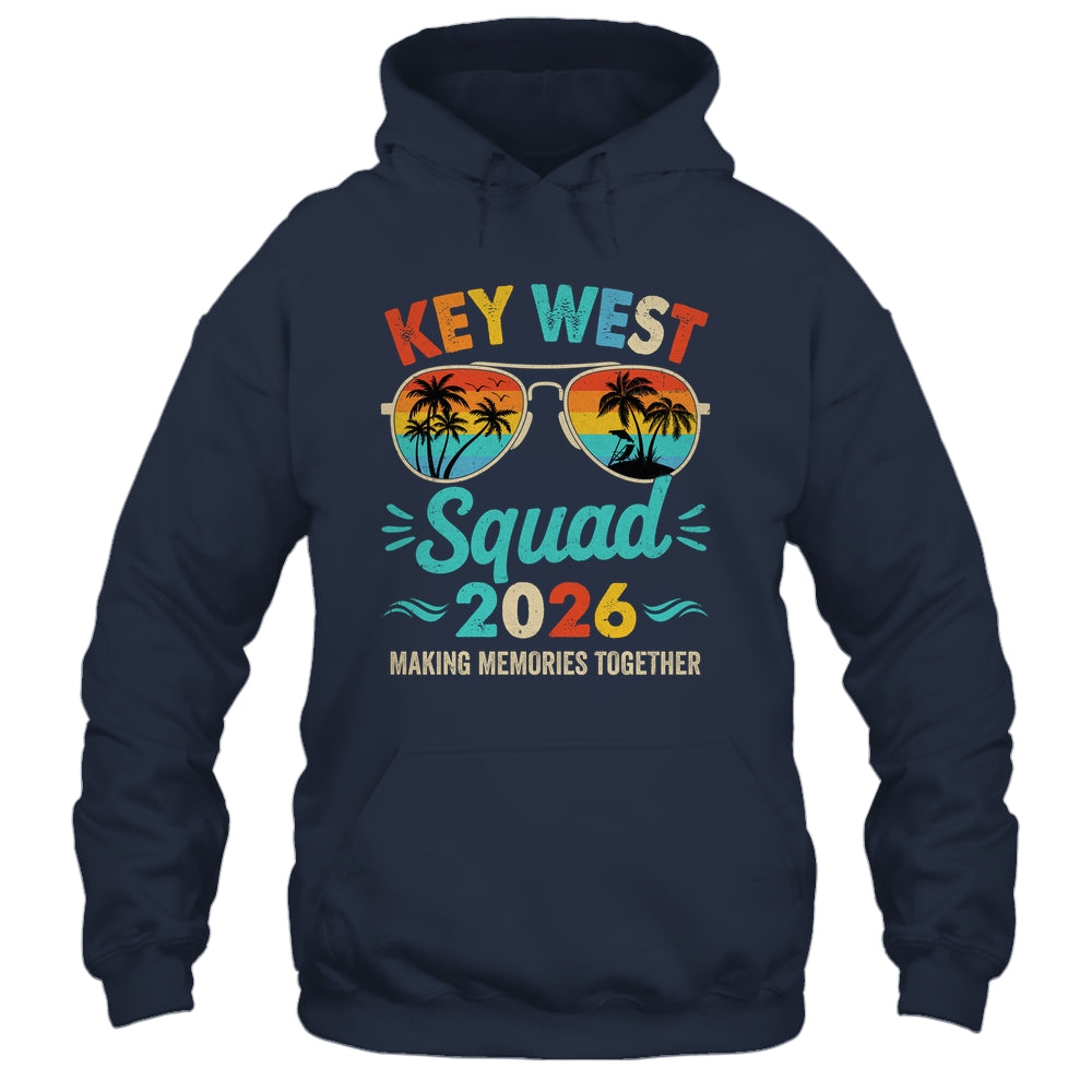 Key West Squad 2026 Vacation Friends Family Matching Group Shirt & Tank Top | teecentury