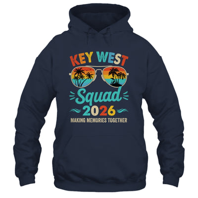 Key West Squad 2026 Vacation Friends Family Matching Group Shirt & Tank Top | teecentury