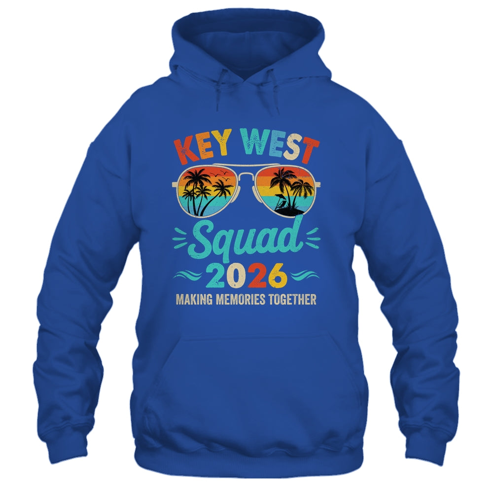 Key West Squad 2026 Vacation Friends Family Matching Group Shirt & Tank Top | teecentury