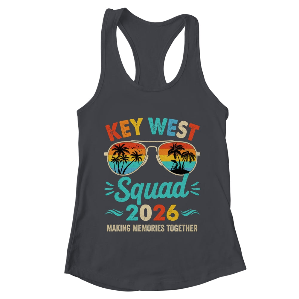 Key West Squad 2026 Vacation Friends Family Matching Group Shirt & Tank Top | teecentury