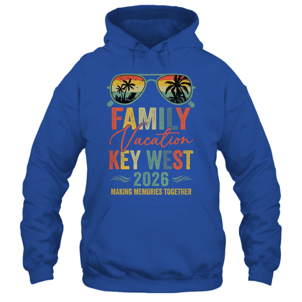 Key West Vacation 2026 Matching Family Group Summer Shirt & Tank Top | teecentury