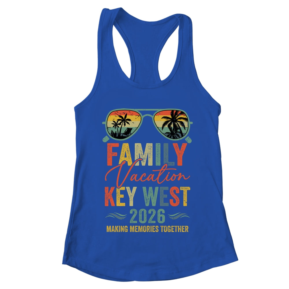 Key West Vacation 2026 Matching Family Group Summer Shirt & Tank Top | teecentury