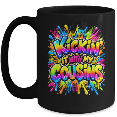 Kickin It With My Cousins Family Reunion Vacation Colorful Mug | teecentury