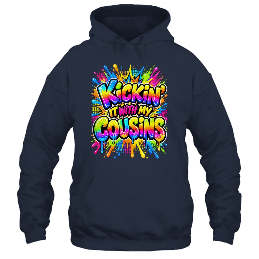 Kickin It With My Cousins Family Reunion Vacation Colorful Shirt & Tank Top | teecentury