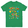 Kids 11 Year Old Building Blocks Bruh 11th Birthday Boy Youth Shirt | teecentury