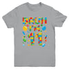 Kids 11 Year Old Building Blocks Bruh 11th Birthday Boy Youth Shirt | teecentury