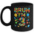 Kids 3 Year Old Building Blocks Bruh 3rd Birthday Boy Mug | teecentury