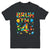Kids 4 Year Old Building Blocks Bruh 4th Birthday Boy Youth Shirt | teecentury