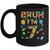 Kids 7 Year Old Building Blocks Bruh 7th Birthday Boy Mug | teecentury