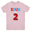 Kids Bruh I'm 2 Year Old It's My 2nd Birthday Boy Spider Youth Shirt | teecentury
