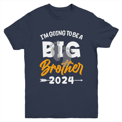 Kids Im Going To Be A Big Brother 2024 Big Bro 2024 Boys Youth Shirt | teecentury