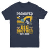Kids Promoted To Big Bro 2025 Leveled Up To Big Brother 2025 Youth Shirt | teecentury