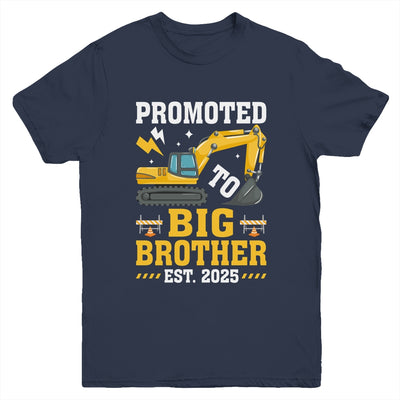 Kids Promoted To Big Bro 2025 Leveled Up To Big Brother 2025 Youth Shirt | teecentury