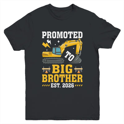 Kids Promoted To Big Bro 2026 Leveled Up To Big Brother 2026 Youth Shirt | teecentury