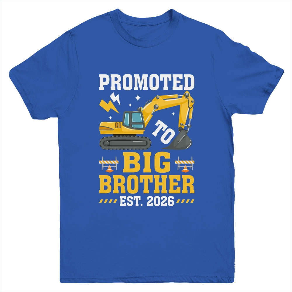 Kids Promoted To Big Bro 2026 Leveled Up To Big Brother 2026 Youth Shirt | teecentury
