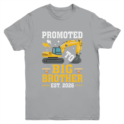 Kids Promoted To Big Bro 2026 Leveled Up To Big Brother 2026 Youth Shirt | teecentury