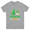 Kids Promoted To Big Brother 2024 Boys Dinosaur T-Rex Youth Shirt | teecentury