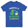 Kids Promoted To Big Brother Est 2024 Dinosaur T-Rex Boys Youth Shirt | teecentury