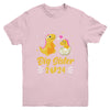 Kids Promoted To Big Sister 2024 Dinosaur T-Rex Girls Youth Shirt | teecentury