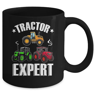 Kids Tractor Expert Funny Boys Girls Tractors Lovers Mug | teecentury