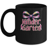 Kindergarten Coquette Bow Back To School First Day Of School Mug | teecentury