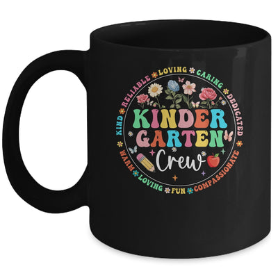 Kindergarten Crew Back To School Kindergarten Teacher Kids Mug | teecentury