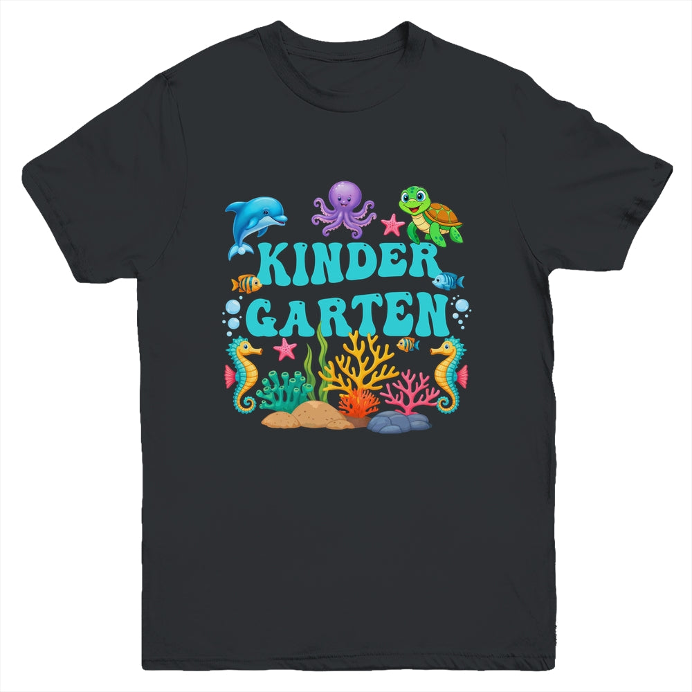 Kindergarten Teacher Student Sea Life Ocean Animal Lover Youth Shirt | teecentury