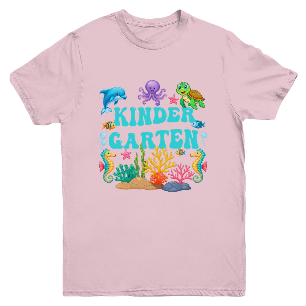 Kindergarten Teacher Student Sea Life Ocean Animal Lover Youth Shirt | teecentury