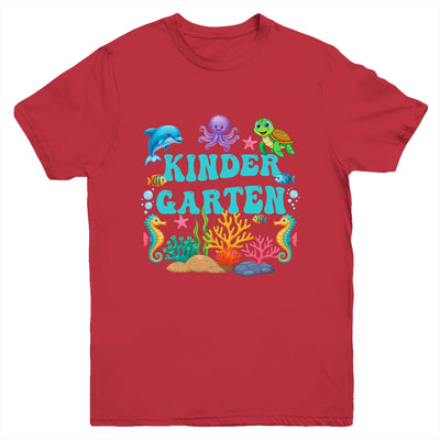 Kindergarten Teacher Student Sea Life Ocean Animal Lover Youth Shirt | teecentury