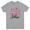 Kindergarten Vibes Back To School Coquette Teacher Girl Youth Shirt | teecentury
