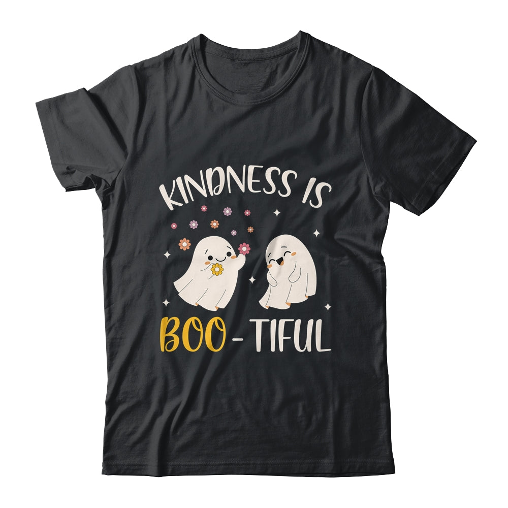 Kindness Is Boo Tiful Teacher Cute Ghost Halloween Costume Shirt & Hoodie | teecentury