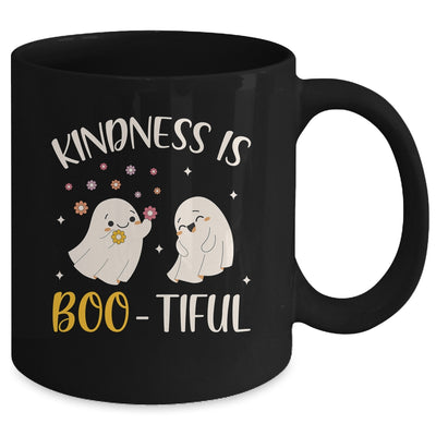 Kindness Is Boo Tiful Teacher Cute Ghost Halloween Costume Mug | teecentury