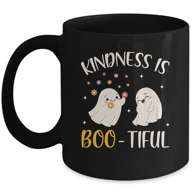 Kindness Is Boo Tiful Teacher Cute Ghost Halloween Costume Mug | teecentury
