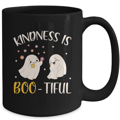 Kindness Is Boo Tiful Teacher Cute Ghost Halloween Costume Mug | teecentury