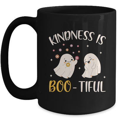 Kindness Is Boo Tiful Teacher Cute Ghost Halloween Costume Mug | teecentury