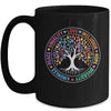 Kindness Peace Equality Love Inclusion Hope Diversity Retro Mug | teecentury