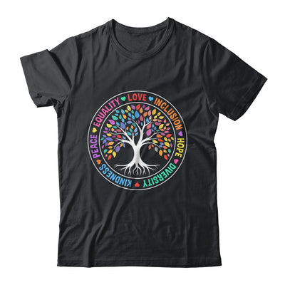 Kindness Peace Equality Love Inclusion Hope Diversity Retro Shirt & Hoodie | teecentury
