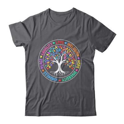 Kindness Peace Equality Love Inclusion Hope Diversity Retro Shirt & Hoodie | teecentury