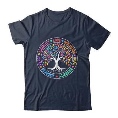 Kindness Peace Equality Love Inclusion Hope Diversity Retro Shirt & Hoodie | teecentury