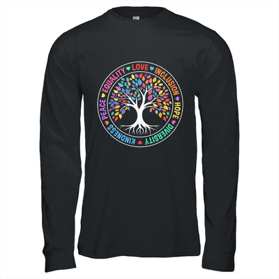 Kindness Peace Equality Love Inclusion Hope Diversity Retro Shirt & Hoodie | teecentury