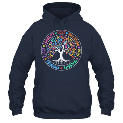 Kindness Peace Equality Love Inclusion Hope Diversity Retro Shirt & Hoodie | teecentury