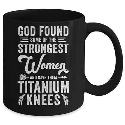 Knee Replacement Funny Strongest Women Surgery Recovery Mug | teecentury