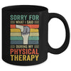 Knee Replacement Funny Therapy Surgery Recovery Arthroplasty Mug | teecentury