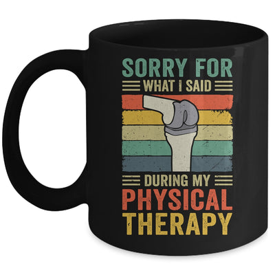 Knee Replacement Funny Therapy Surgery Recovery Arthroplasty Mug | teecentury